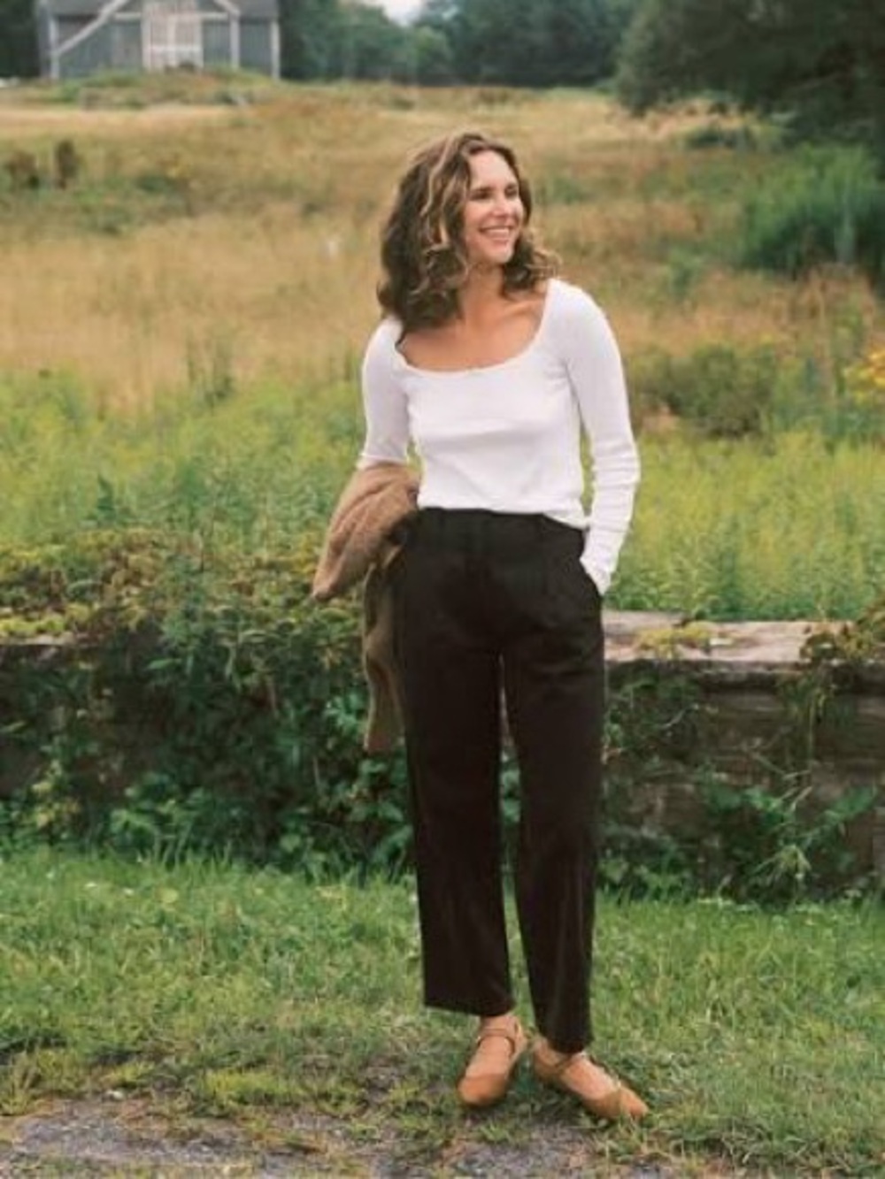 Christy Dawn Judene Pant in Noir